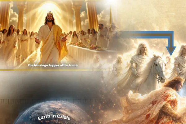 The marriage supper and Armageddon, on the prophecy chart